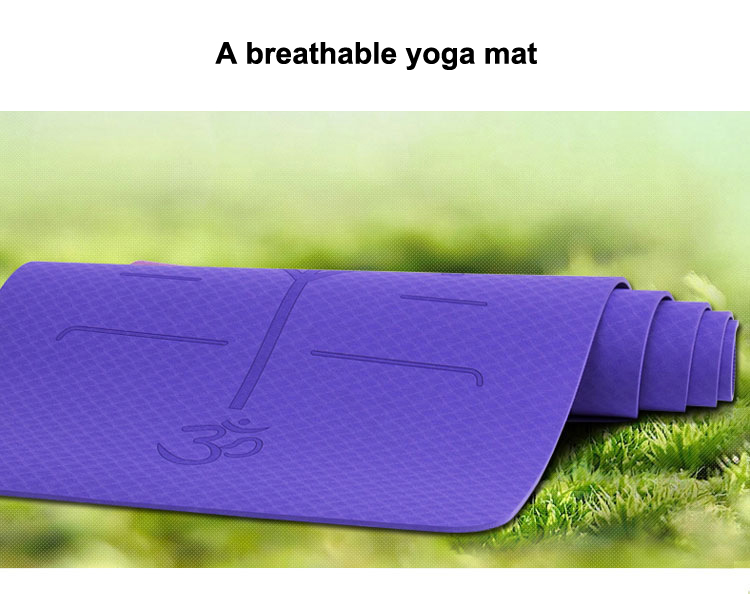 custom tpe yoga mat