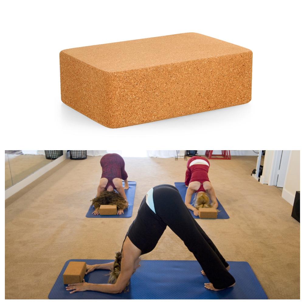 cork yoga brick