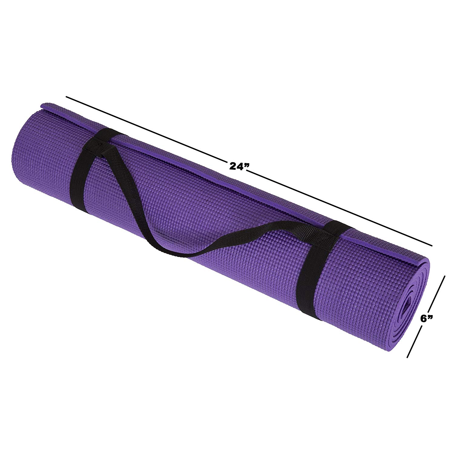 purple pvc yoga mats