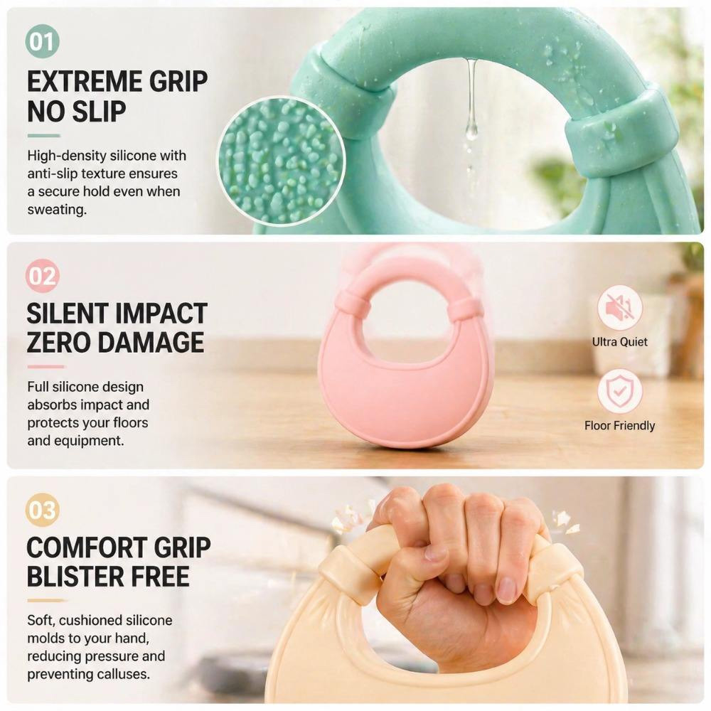Silicone Weighted Bag Kettlebell