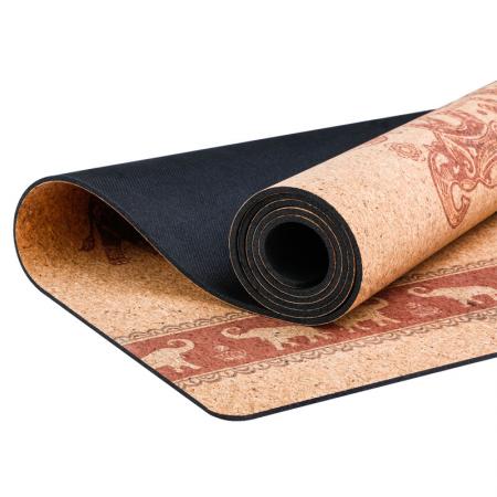 custom cork yoga mat