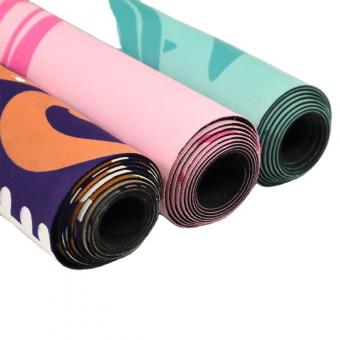 Gummi-Wildleder-Yogamatten